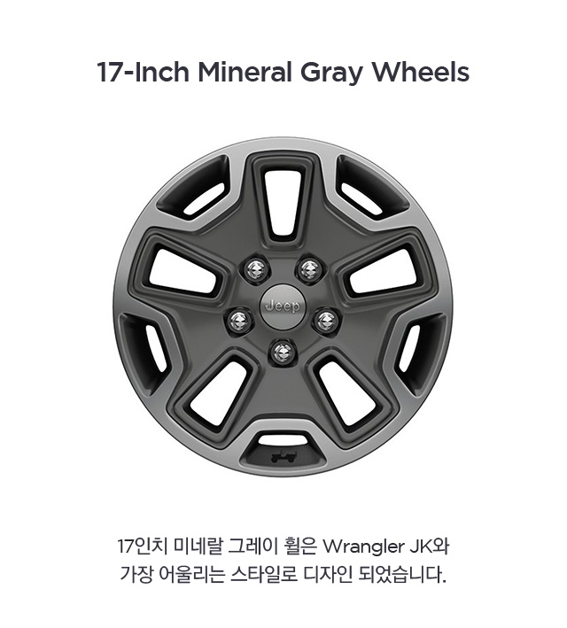 17-Inch Mineral Gray Wheels